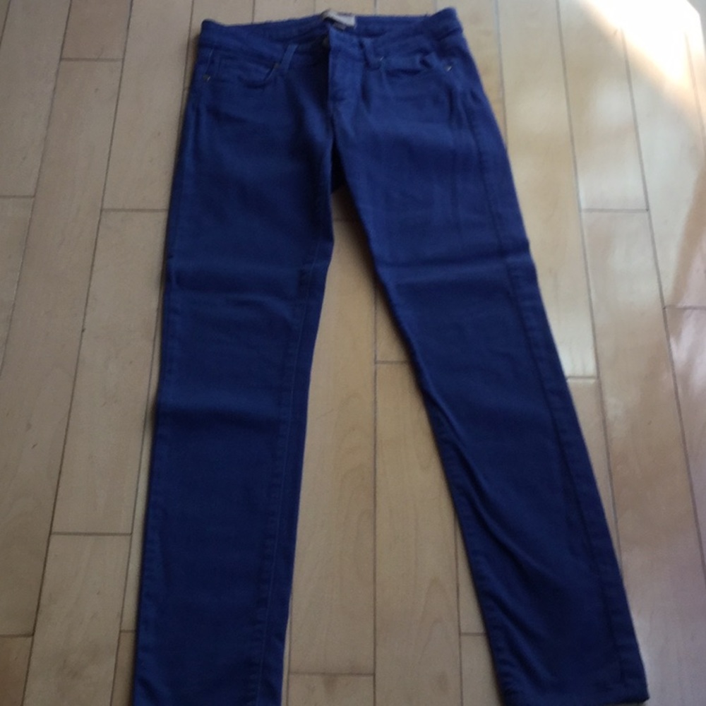 PAIGE cobalt blue Size 26 Skinny Jean